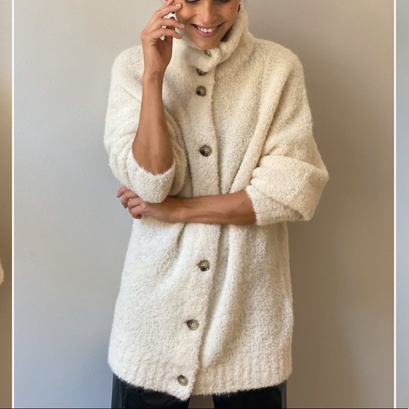 Aritzia oversized alpaca cardigan Clearance